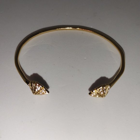 Stella & Dot Gold & Crystal Adjustable Eden Bracelet - sample - Picture 1 of 1